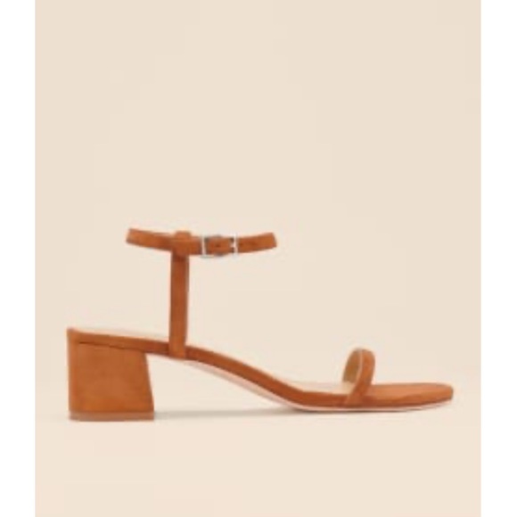 Reformation Shoes - New Reformation Mallory Sandal - size 9 - Camel Suede